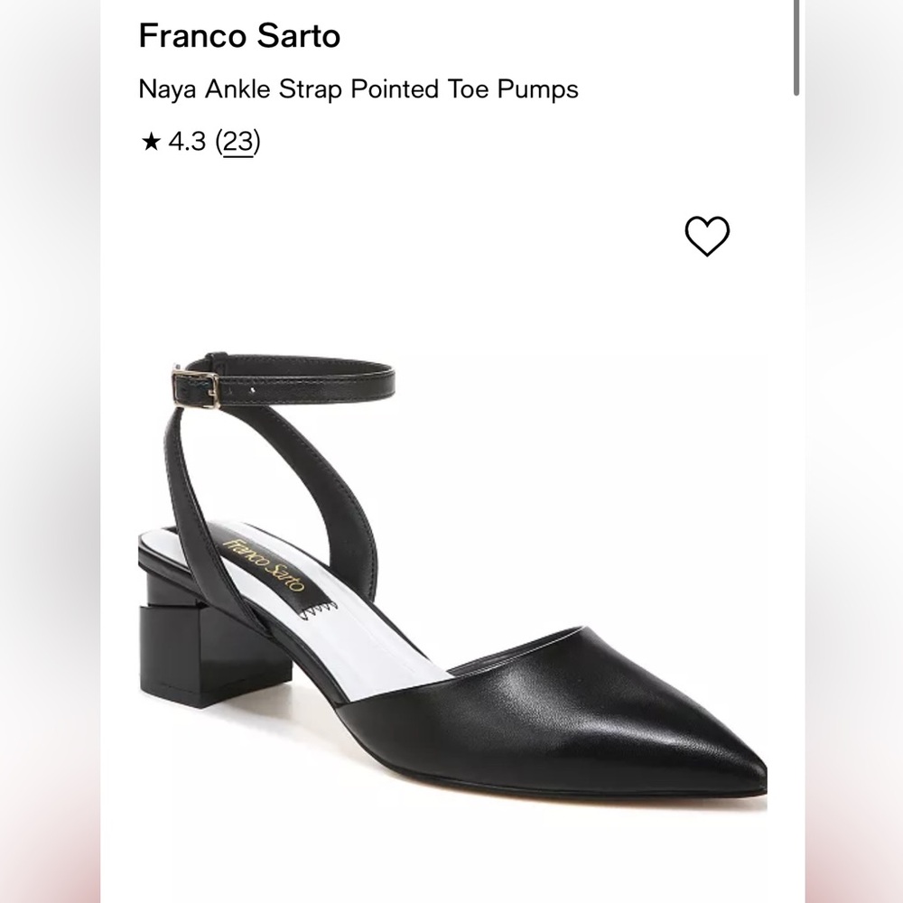 Franco sarto naya pumps